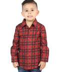 El General Red Casual Long-Sleeve Shirt