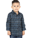 El General Navy/White Casual Long-Sleeve Shirt