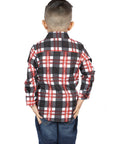 El General White/Red Casual Long-Sleeve Shirt