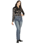 Womens Dark Blue Centenario Jeans