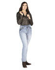 Womens Light Blue Centenario Jeans