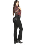 Womens Black Centenario Jeans