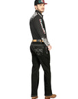 Centenario Bootcut Denim Jeans in Black