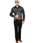 Centenario Bootcut Denim Jeans in Black