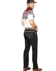 Centenario Bootcut Denim Jeans in Black