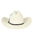 El General Men's 500X Palm Straw Western Hat — Sinaloa Crown in Bone