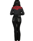 Centenario Bootcut Denim Jeans in Black
