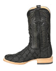 El General Men's Exotic Monster Fish Rodeo Boots in Black