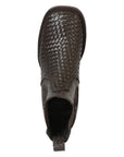 El General Men's Petatillo Woven Ankle Boots in Brown