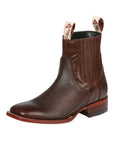 El Canelo Men's Ankle Boots — Caisson Choco