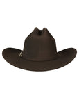 El General 50X Sinaloa Wool Cowboy Hat in Chocolate