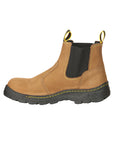 ProCliff Men’s Steel Toe Slip on Work Shoes - Made in Mexico - Nubuck Maple 45284