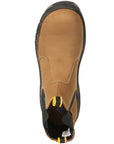ProCliff Men’s Steel Toe Slip on Work Shoes - Made in Mexico - Nubuck Maple 45284