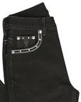 Centenario Bootcut Denim Jeans in Black
