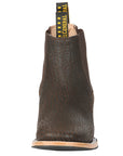 El General Men's Ankle Boots — Bull Neck Leather in Mocha
