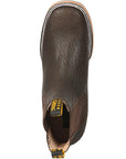 El General Men's Ankle Boots — Bull Neck Leather in Mocha
