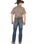 Centenario Men's Bootcut Jeans in Dark Blue