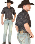 Centenario Men's Bootcut Jeans in Light Blue