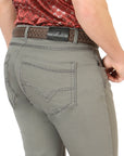 Centenario Slim Fit Denim Pants in Grey