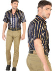 Centenario Slim Fit Denim Pants in Khaki