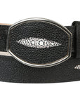 El General Men's Vaquero Belt — Imitation Stingray
