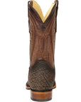 El General Men's Rodeo Boot — Imitation Bull Neck in Brown