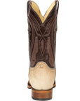 El General Men’s Leather Cowboy Boot -Made in Mexico - Cowhide Honey Brown 45669