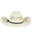 El General Men's 20X Palm Straw Western Hat — Bangora Toro
