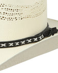 El General Men's 20X Palm Straw Western Hat — Bangora Toro