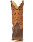 El General Men's Rodeo Boot — Elephant Print in Brown