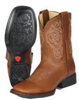 El General Women’s Rodeo Boots - Papaya 45797