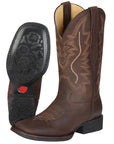 El General Women’s Rodeo Boots - Brown 45802