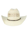 El General Men's 20X Bangora Western Hat — Ringers Crown in Ivory/Brown