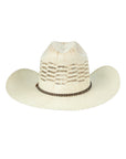 El General Men's 20X Bangora Western Hat — Ringers Crown in Ivory/Tan