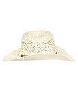 El General 20X Palm Straw Western Hat — Unisex Bangora Ringers