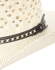 El General 20X Palm Straw Western Hat — Unisex Bangora Ringers