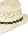 El General Men's 20X Bangora Western Hat — Ringers Crown in Ivory/Tan