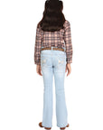 Girls Centenario Premium Bootcut Jeans - Light Blue Denim 45910