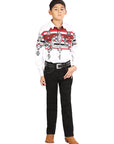 Boys Centenario Premium Bootcut Jeans - Black Denim 45913
