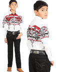 Boys Centenario Premium Bootcut Jeans - Black Denim 45913