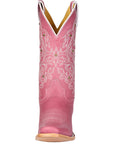 Women's El General Western Boot Crack Leather- Pink 45933