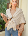 Edith Belt Triangle Shawl Scarf