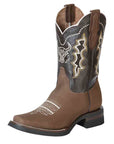 El General Rodeo Boot — Nubuck Camel