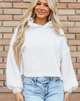 Lilah Fleece Drop Shoulder Hoodie