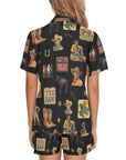 Baha Ranch Vintage Cowboy Collage Western Pajama Set