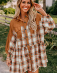 Leila Ruffle Hem Tunic Shirt