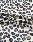 Plus Size Leopard Pullover and Shorts Set