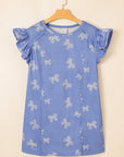 Emmie Sleeve Shift Mini Dress