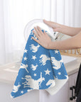 Blue Rodeo Cowboy Set of 2 Dish Towels Made in America