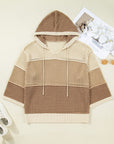 Icelynn Knit Hooded Jumper PLUS Sweater